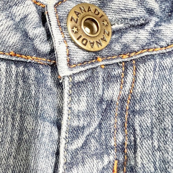 Zana Di Womens 90s Y2K Floral Embroidered Rhinestone Low Rise Flare Jean Size 9 - Picture 9 of 15